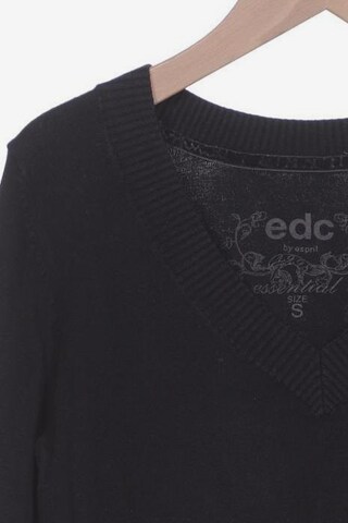 EDC BY ESPRIT Pullover S in Schwarz