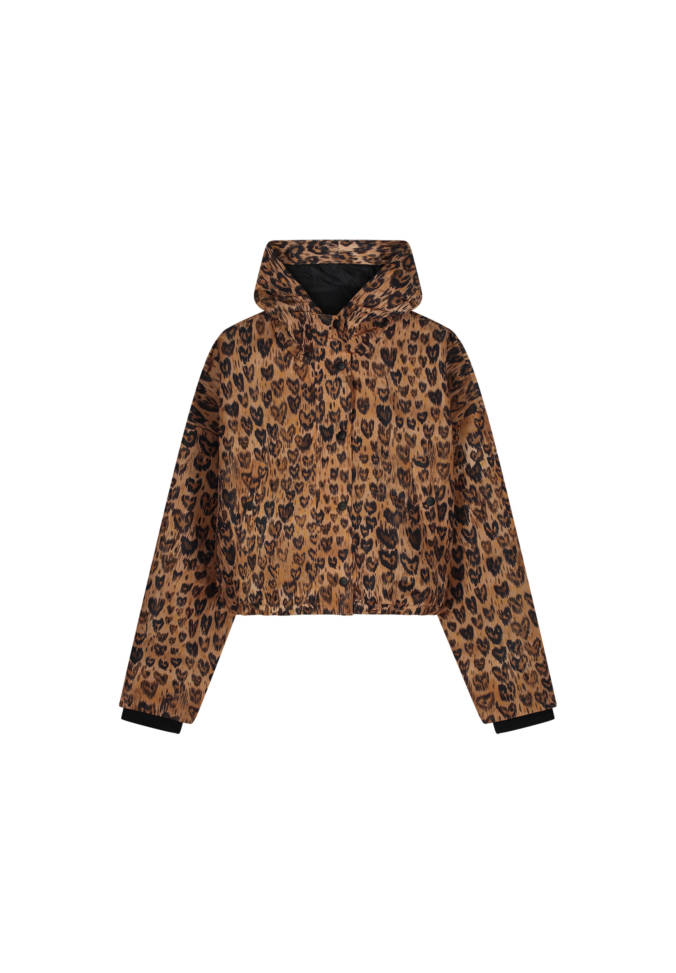 Fabienne Chapot Winter coat in XXL in Brown / Black, Item view