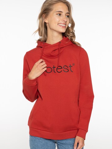 PROTEST Pullover 'CLASSIC' in Rot