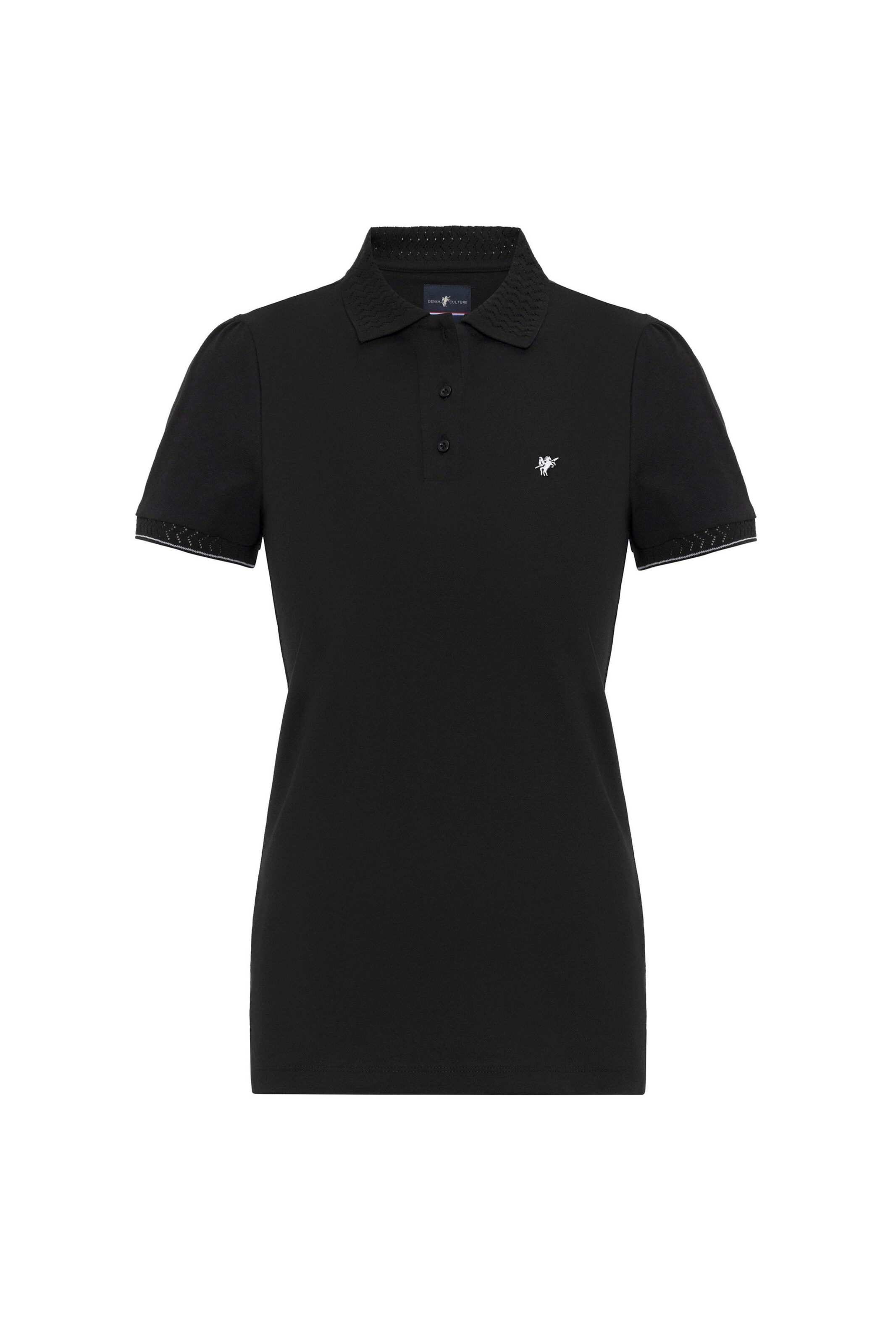 DENIM CULTURE Koszulka 'Blaga' w kolorze Czarnym | ABOUT YOU