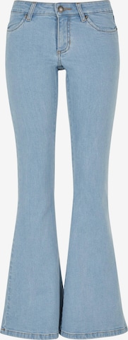 Urban Classics Flared Jeans in Blue: front