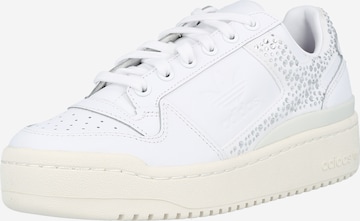 Baskets basses 'FORUM' ADIDAS ORIGINALS en blanc : devant