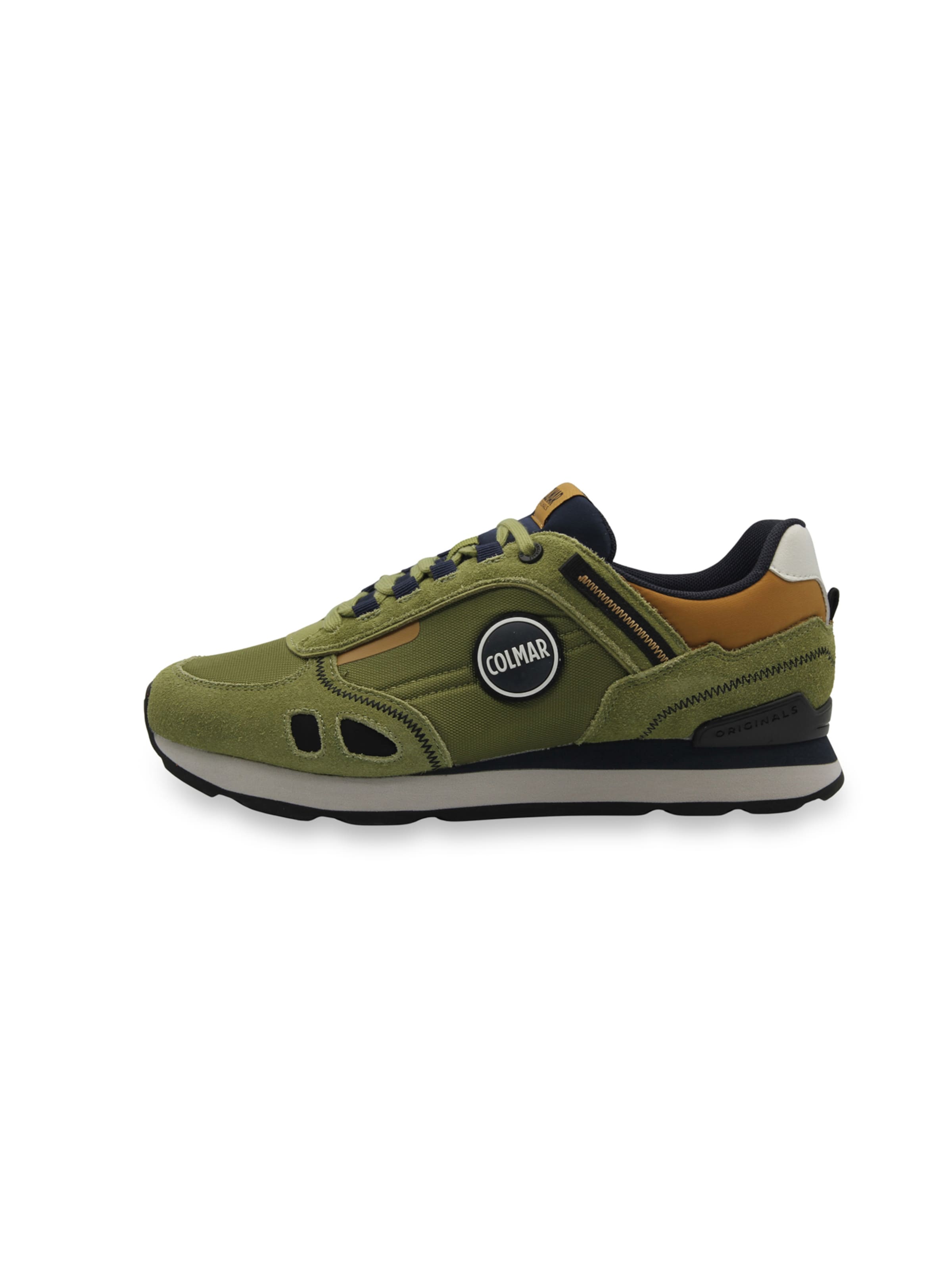 Colmar Platform trainers 'Travis Sport Colors' in Green: side