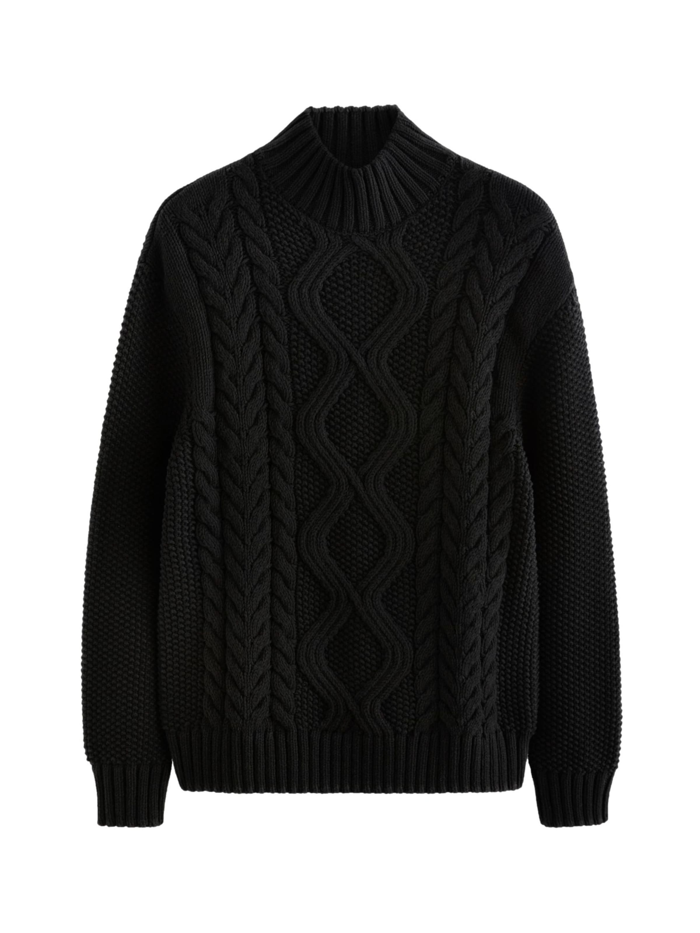 Next Sweter w kolorze czarny: przód