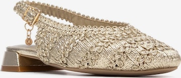 Xti Sandale in Gold: Vorderseite