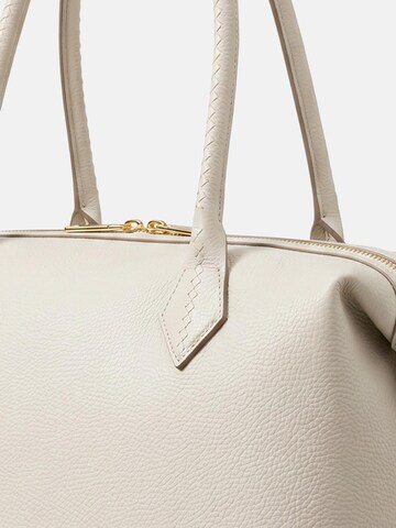 Borsa a spalla di GianMarco Venturi in bianco