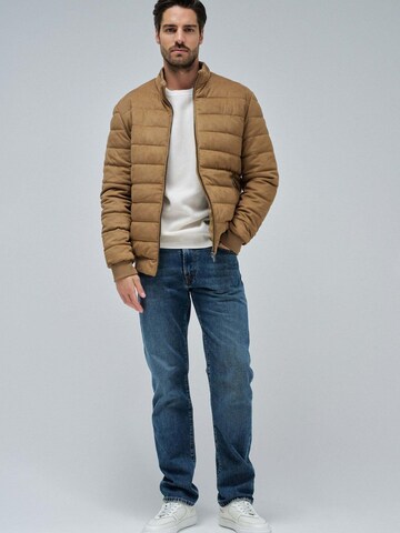 Salsa Jeans Winterjacke 'Suede' in Braun