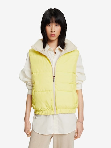 Gilet ESPRIT en jaune : devant