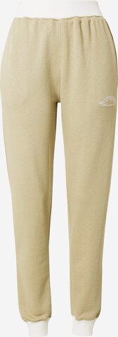 Public Desire Tapered Pants in Beige: front