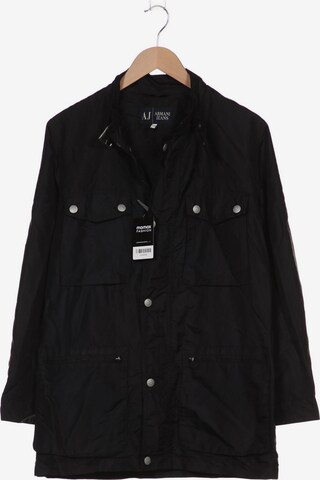 Armani Jeans Jacket & Coat in M-L in Black: front