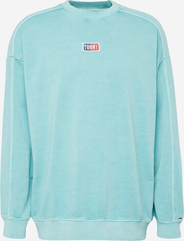 Tommy Jeans Sweatshirt 'Skater Timeless' in Blue: front