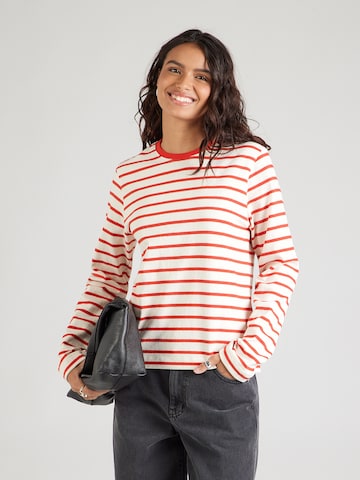 MADS NORGAARD COPENHAGEN T-shirt i röd: framsida