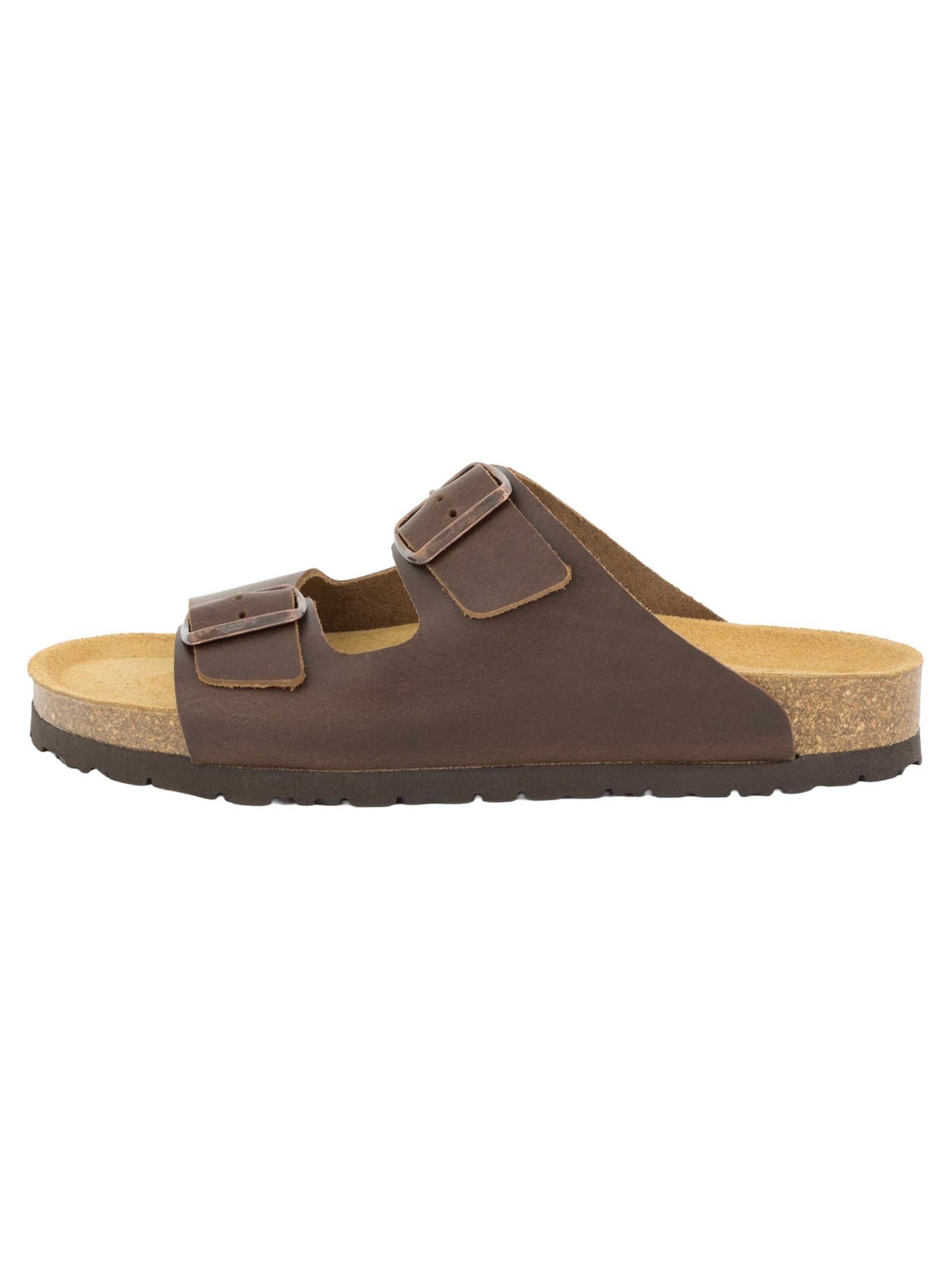 Piece Of Mind Pantolette 'Comfort'‌‌‌‌‌‌ in Braun: Vorderseite