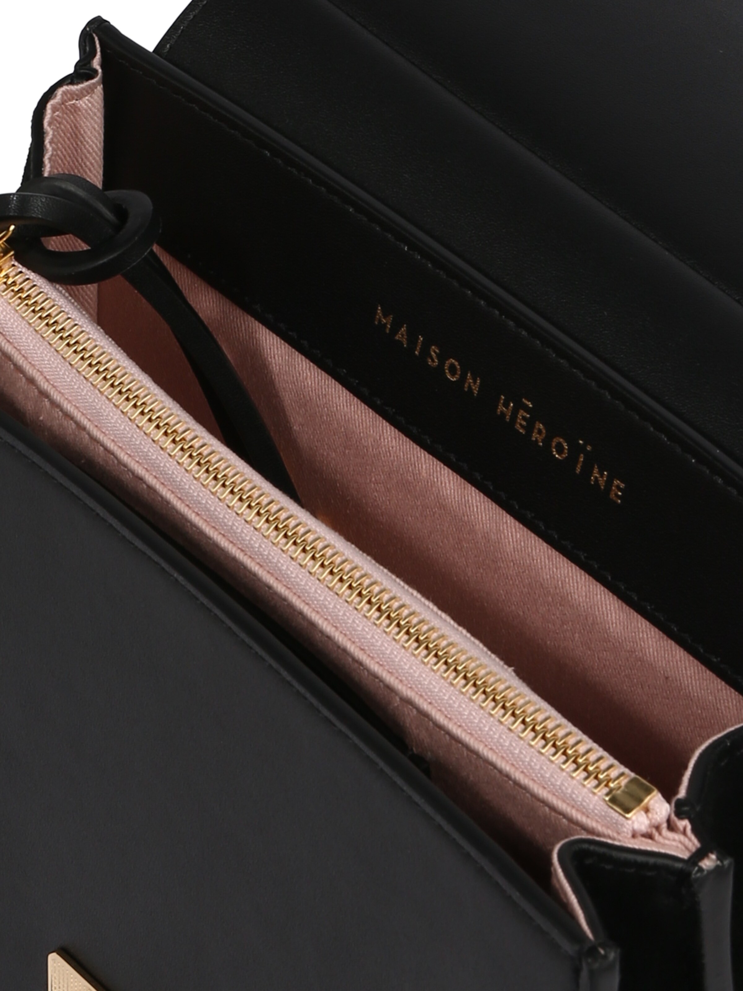 Frauen Taschen & Rucksäcke Maison Hēroïne Tasche 'Marlene' in Schwarz - HJ59944 Frauen Taschen & Rucksäcke Maison Hēroïne Tasche 'Marlene' in Schwarz - HJ59944