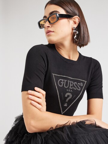 GUESS Pullover 'KAYLA' in Schwarz