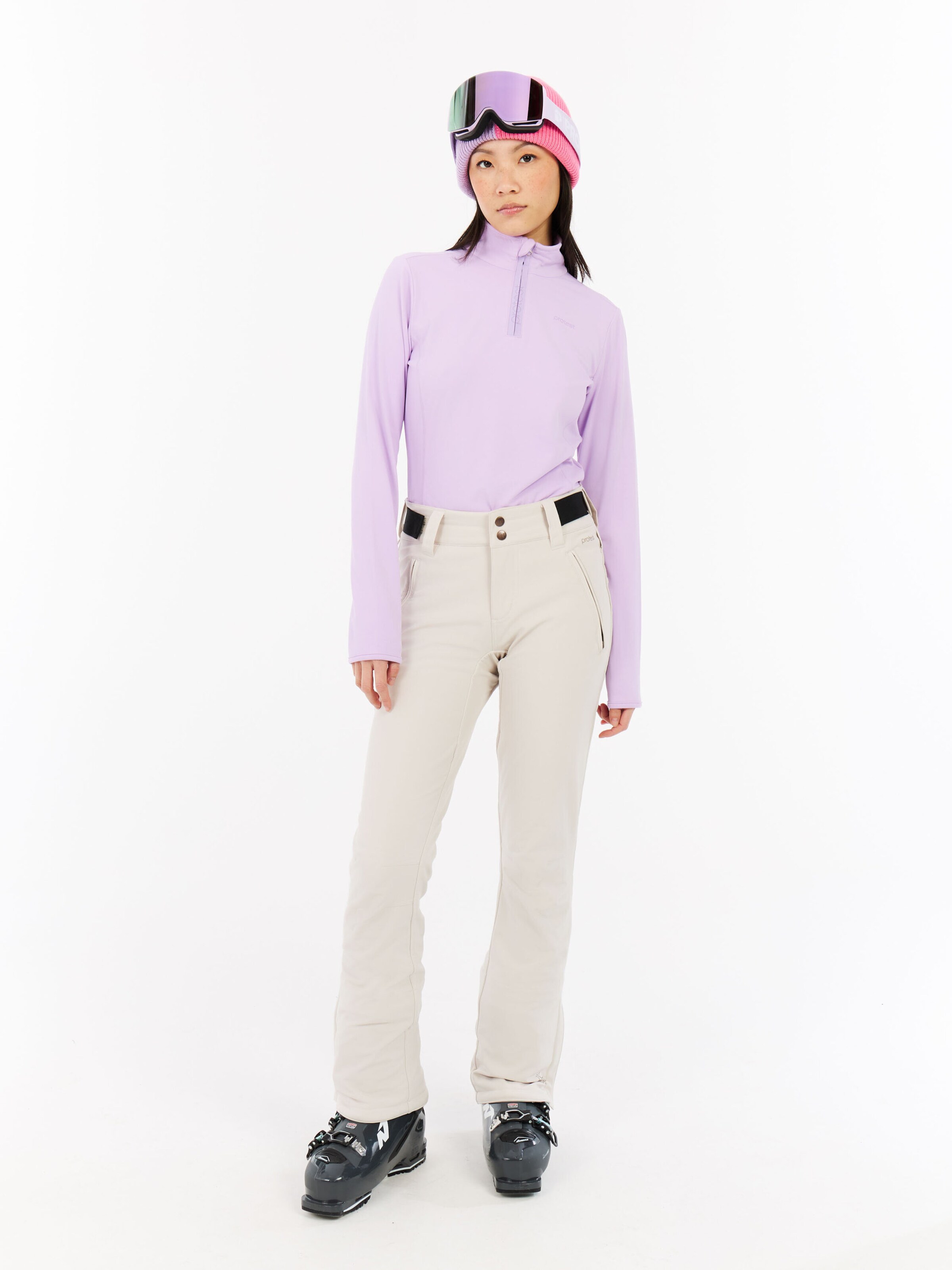 PROTEST Athletic Sweatshirt 'REFABRIZ' in Purple