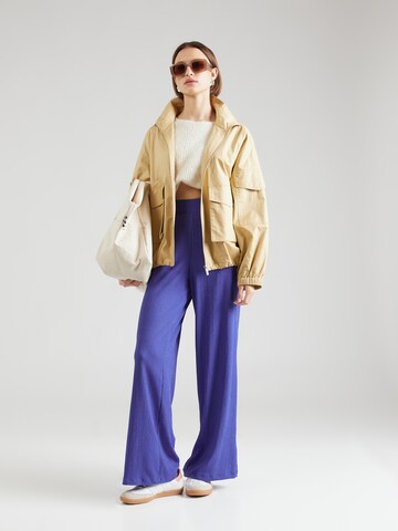 ABOUT YOU Regular Trousers 'Shirin' in Blue: front