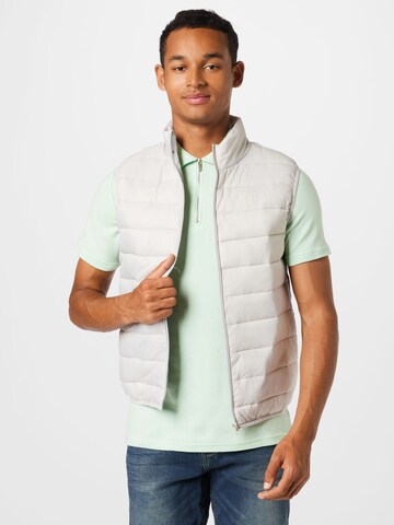 BURTON MENSWEAR LONDON Vest in Grey: front