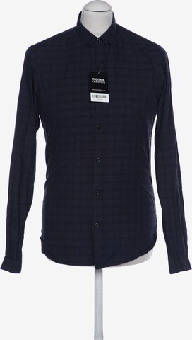 The Kooples Button Up Shirt in S in Grey: front