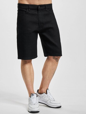 Denim Project Loosefit Jeans in Schwarz: Vorderseite