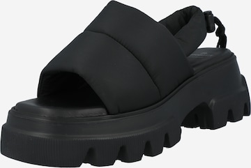 Copenhagen Sandal in Black: front