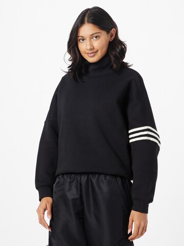 ADIDAS ORIGINALS Sweatshirt 'Adicolor Neuclassics' i svart: framsida