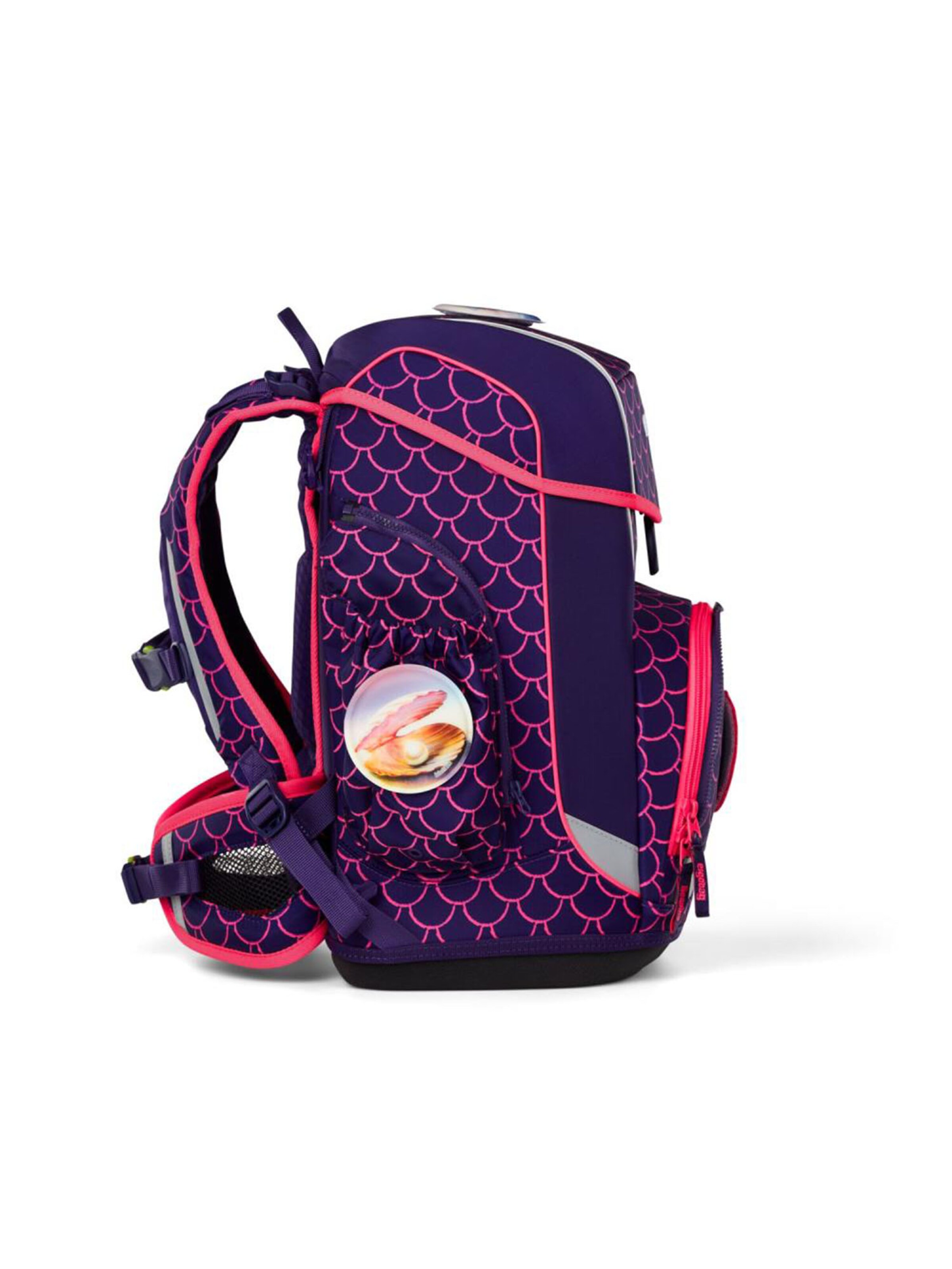 ergobag Backpack 'Cubo Light Schulranzen Set' in Purple