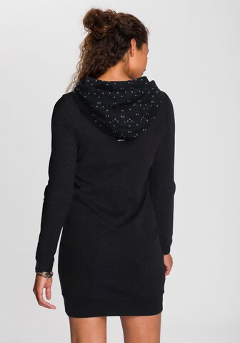 Ragwear Kleid in Schwarz