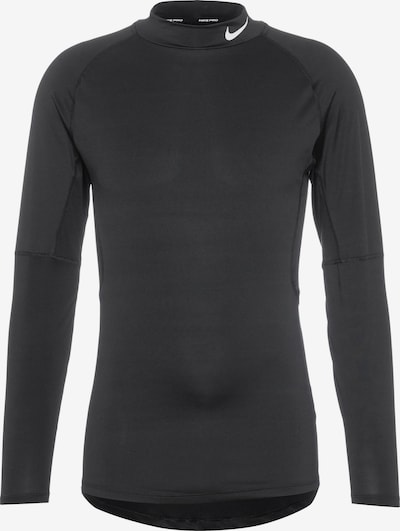 Sportiniai marškinėliai 'Pro' iš NIKE, spalva – juoda / balta, Prekių apžvalga