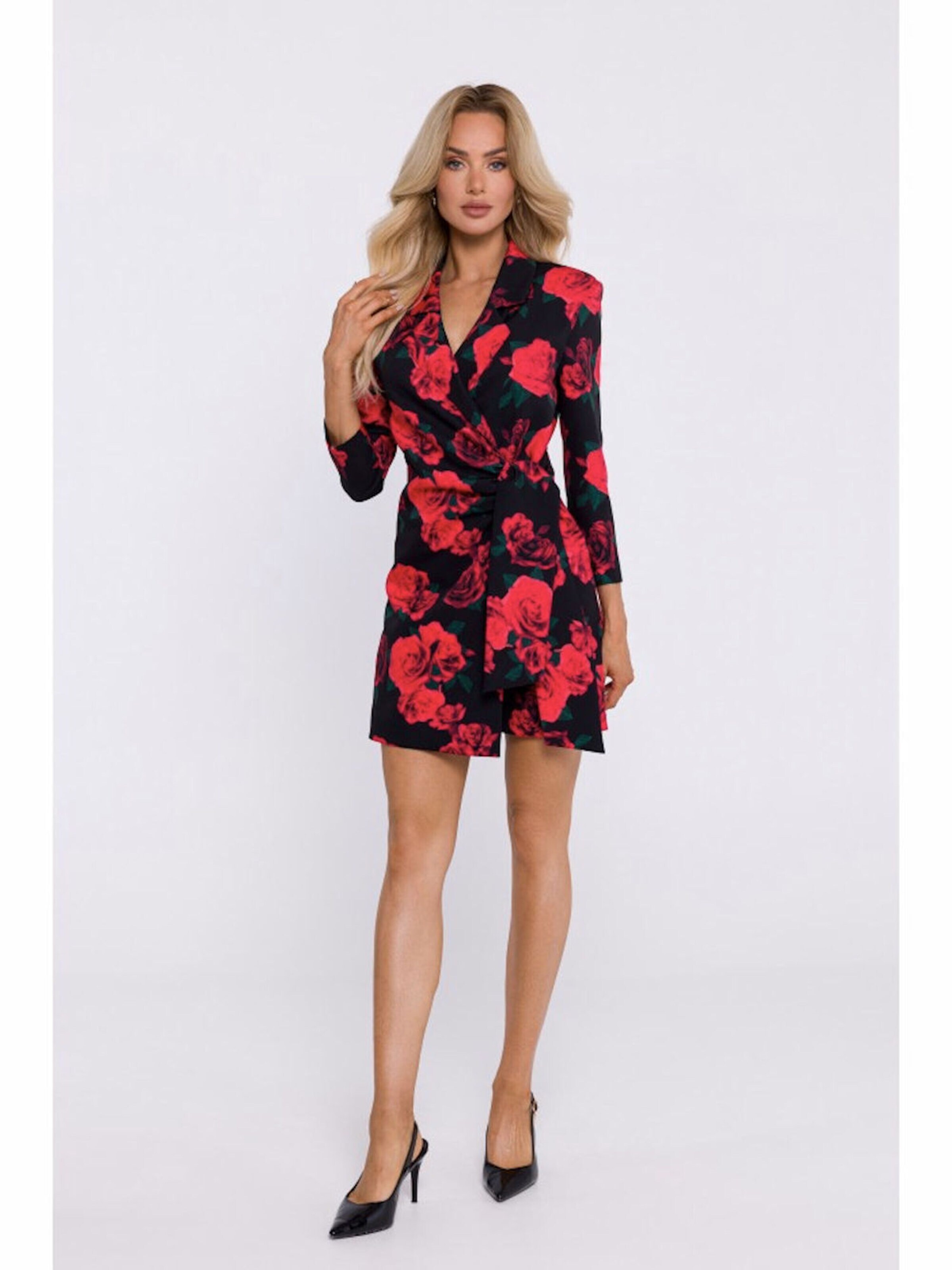 Numoco Jumpsuit 'Overall Rosa'‌‌‌‌‌‌‌‌‌‌ in Schwarz