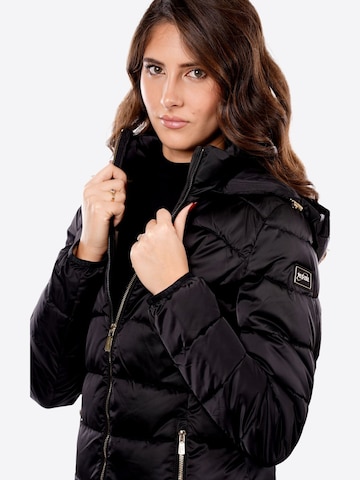 Yes Zee Winterjacke 'Piumino' in Schwarz
