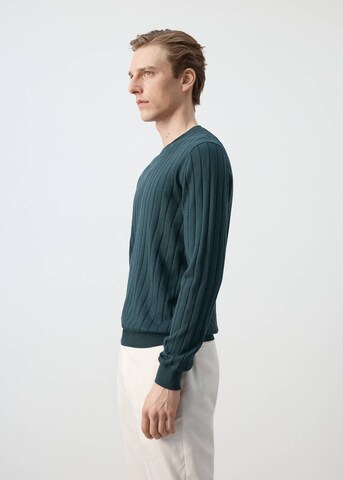 MANGO MAN Sweater 'Baluard' in Green