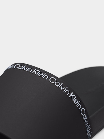 Calvin Klein Muiltjes 'Nemo' in Zwart