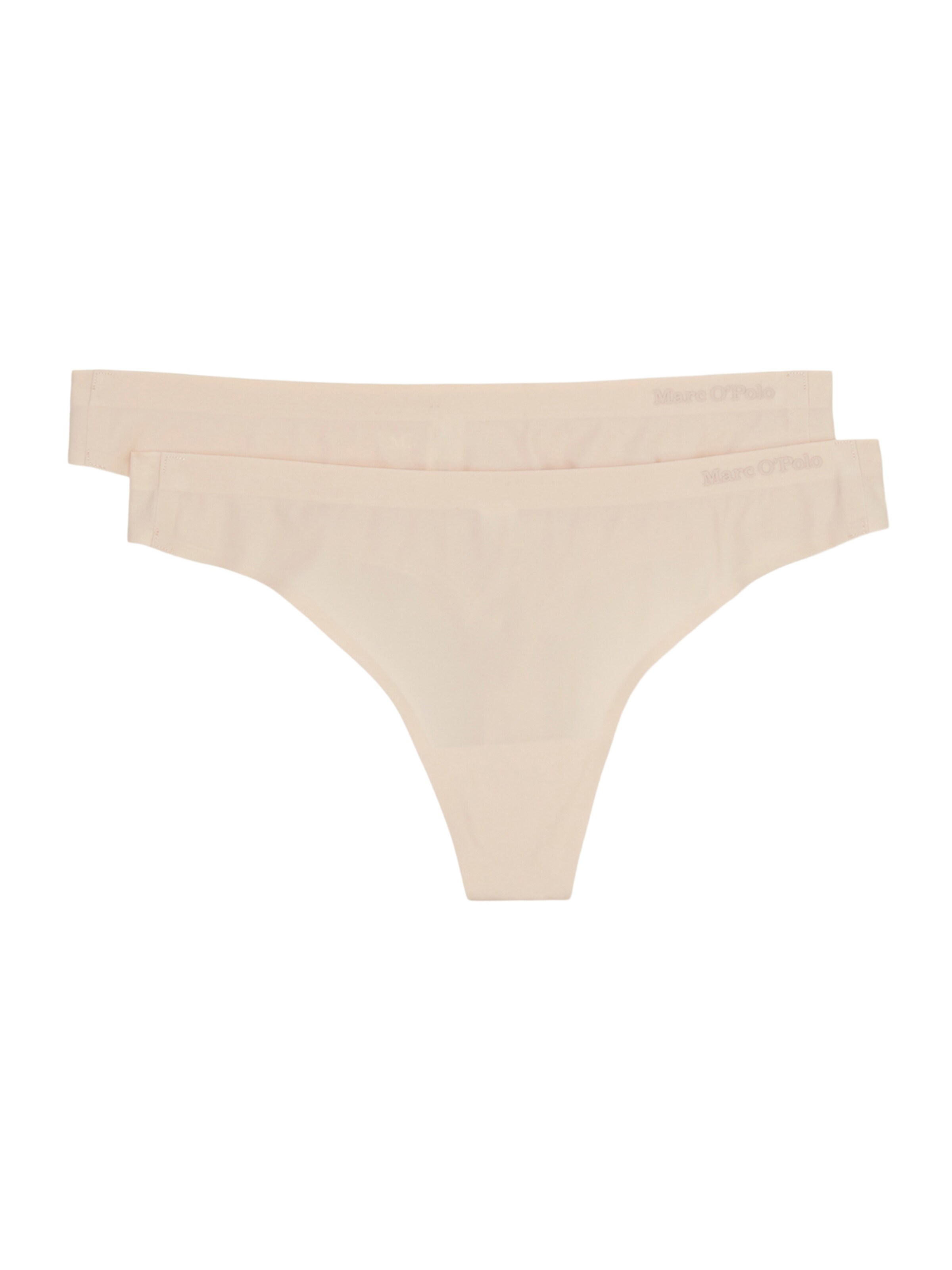 Marc O'Polo String ' Second Skin ' in Beige: Vorderseite