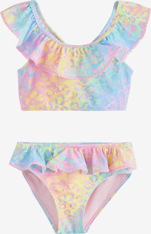 Next Bustier Bikini värissä monivärinen: etupuoli