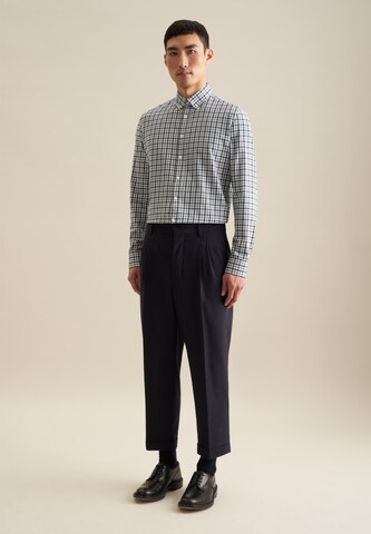 SEIDENSTICKER Regular fit Button Up Shirt in Black