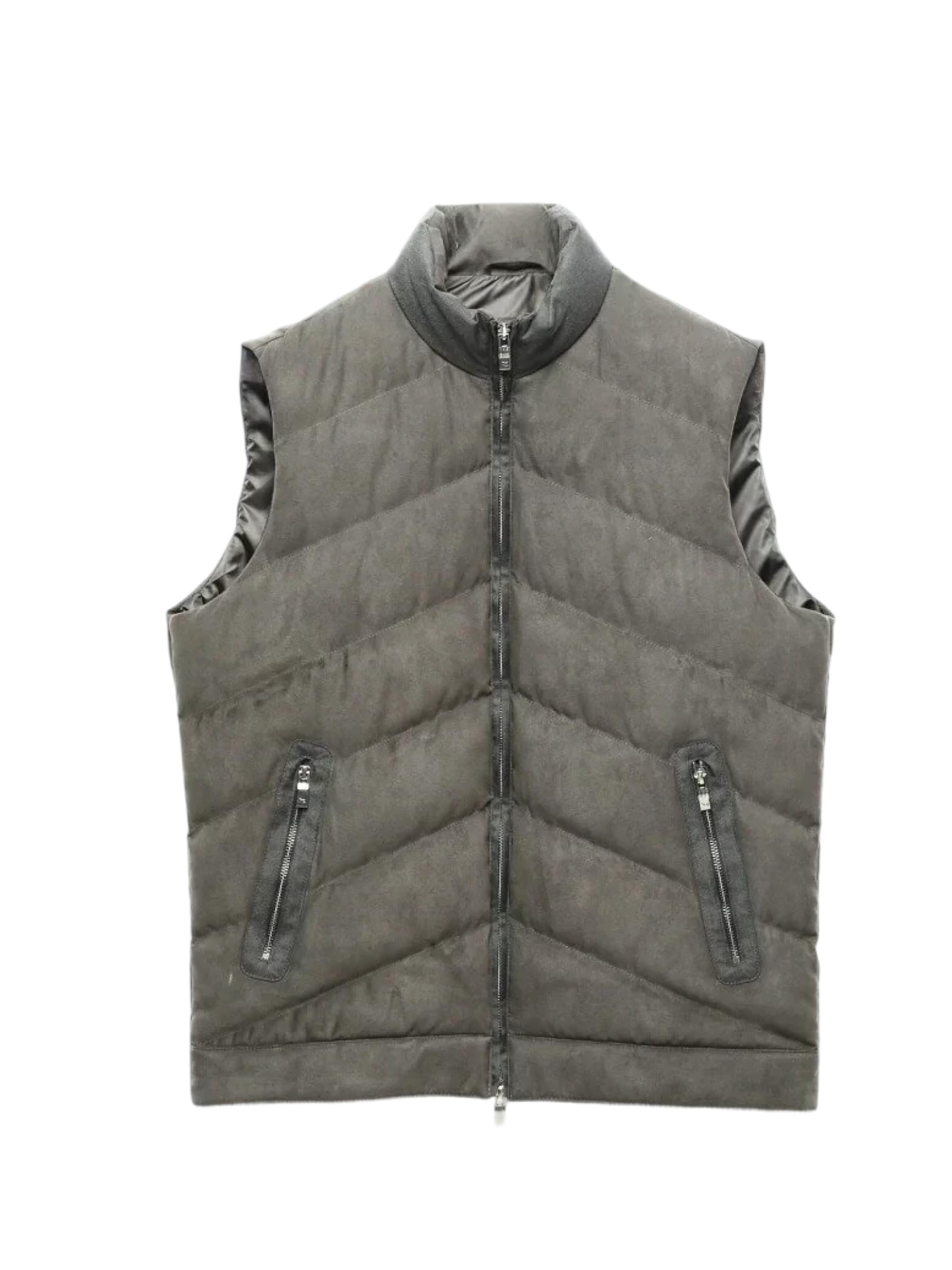 KİP Bodywarmer in Grijs: voorkant