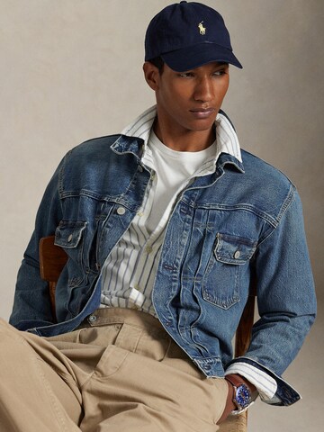 Polo Ralph Lauren Slim Fit Риза в синьо: отпред