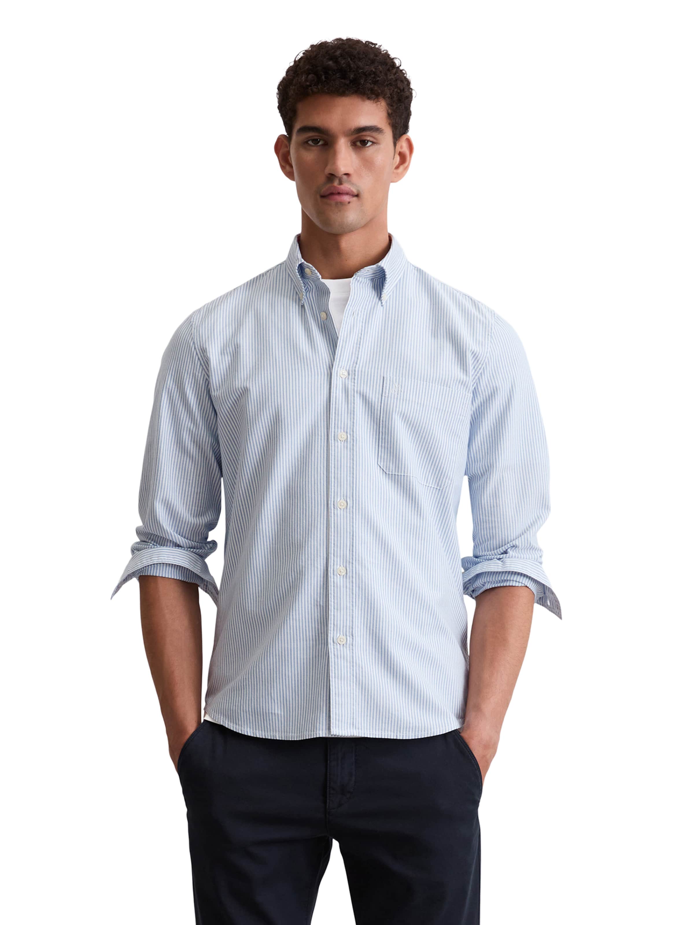 Marc O'Polo Regular Fit Paita värissä sininen: etupuoli