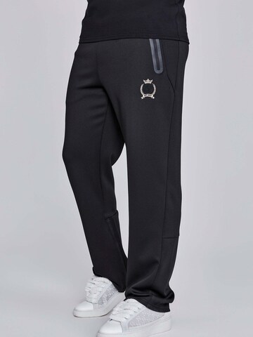 SikSilk Regular Workout Pants in Black