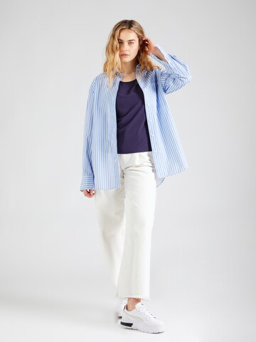 ONLY Blouse 'VIGGA' in Blauw