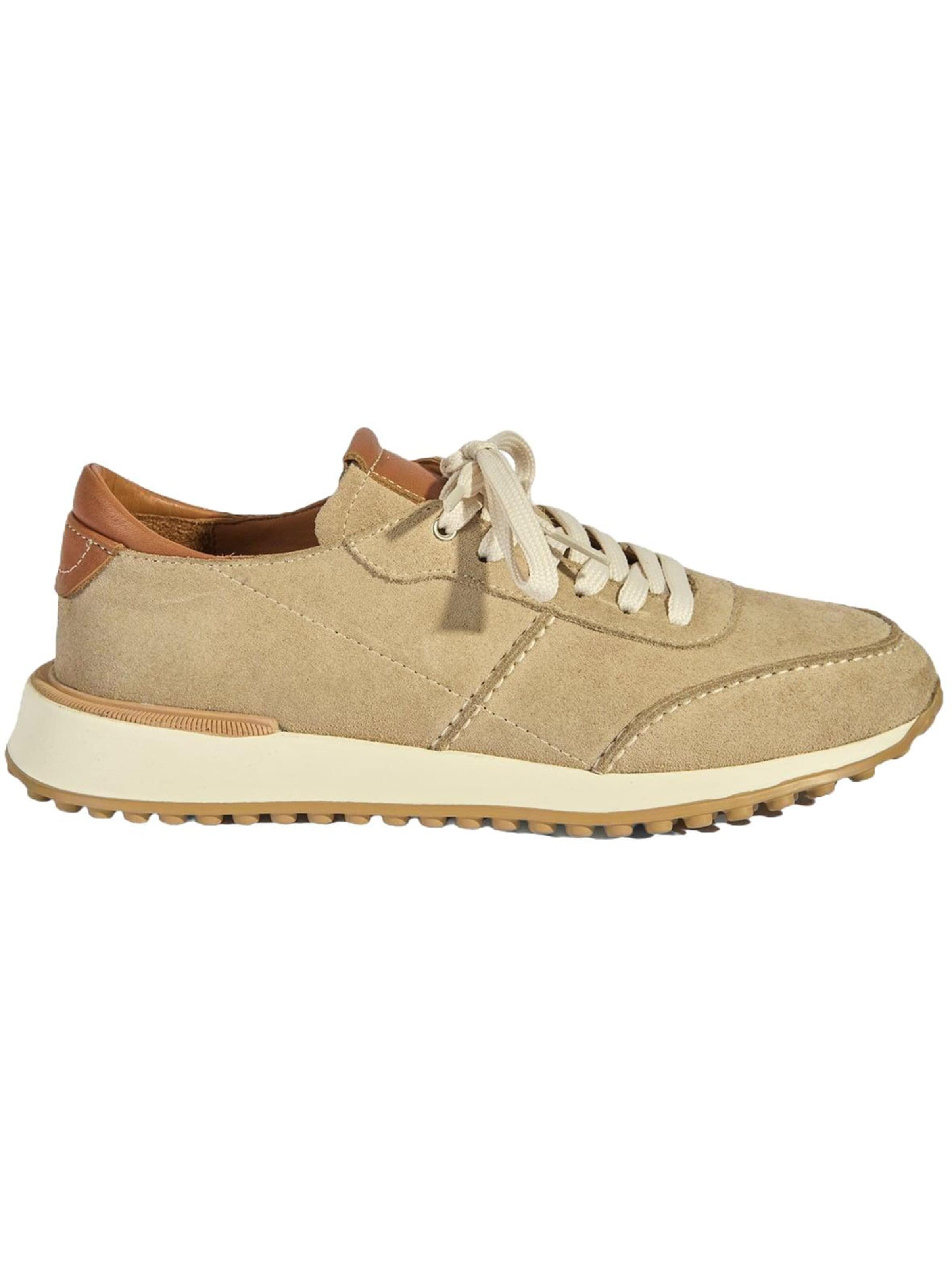 Desa Sneakers laag in Beige: voorkant