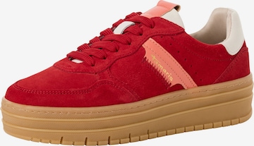 Tamaris Sneaker in Rot: Vorderseite