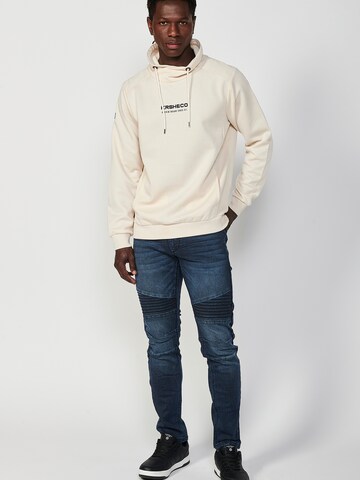 KOROSHI Sweatshirt in Beige