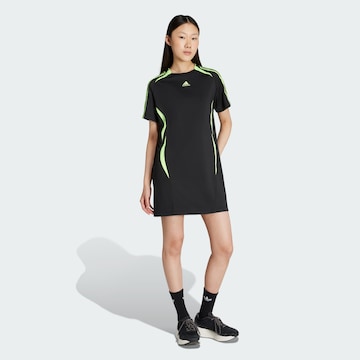 ADIDAS ORIGINALS Dress 'Teamgeist Adicolor' in Black: front
