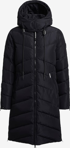 khujo Winter Jacket 'Huba2' in Black: front