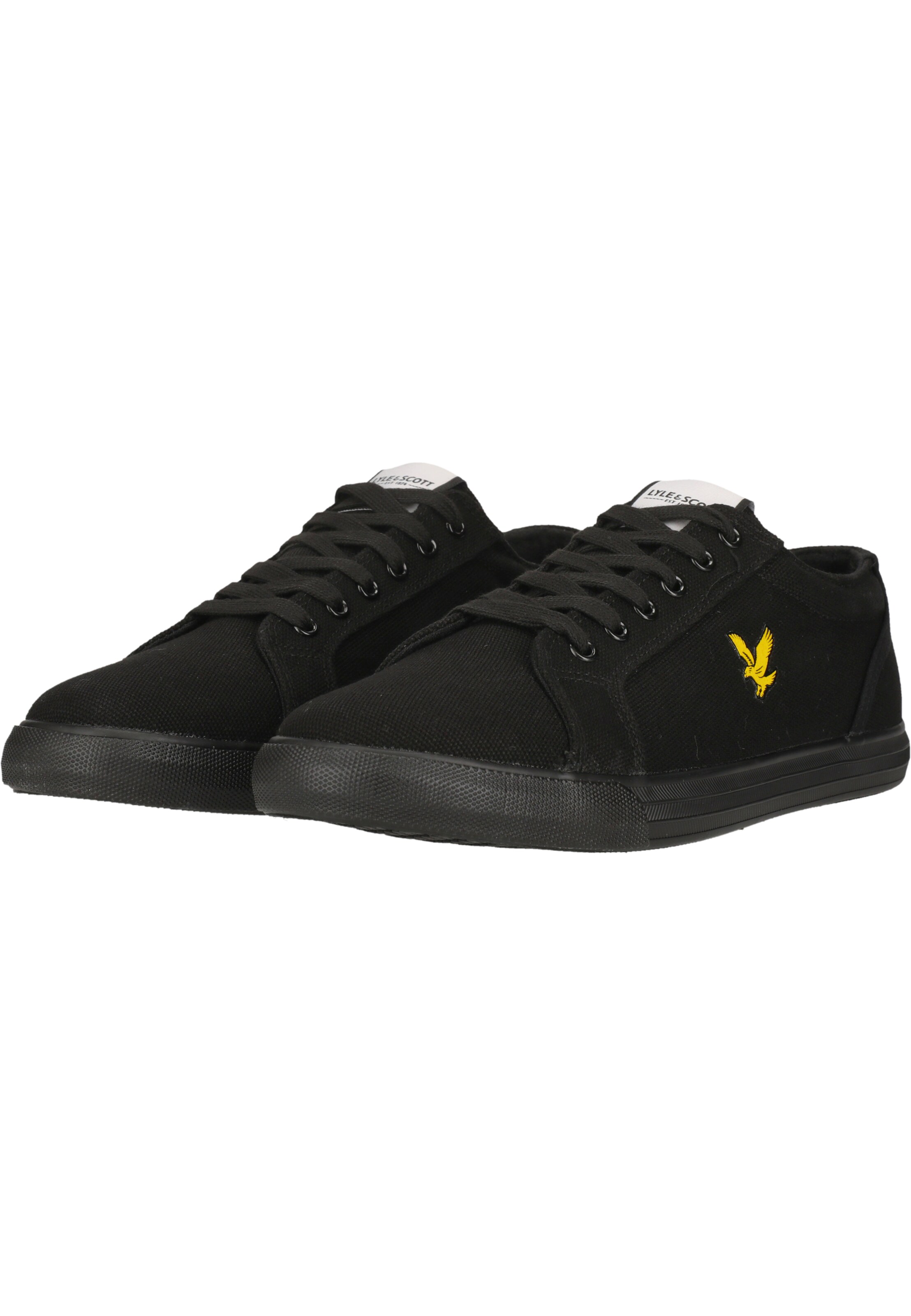 Lyle & Scott Platform trainers 'Halket' in Black