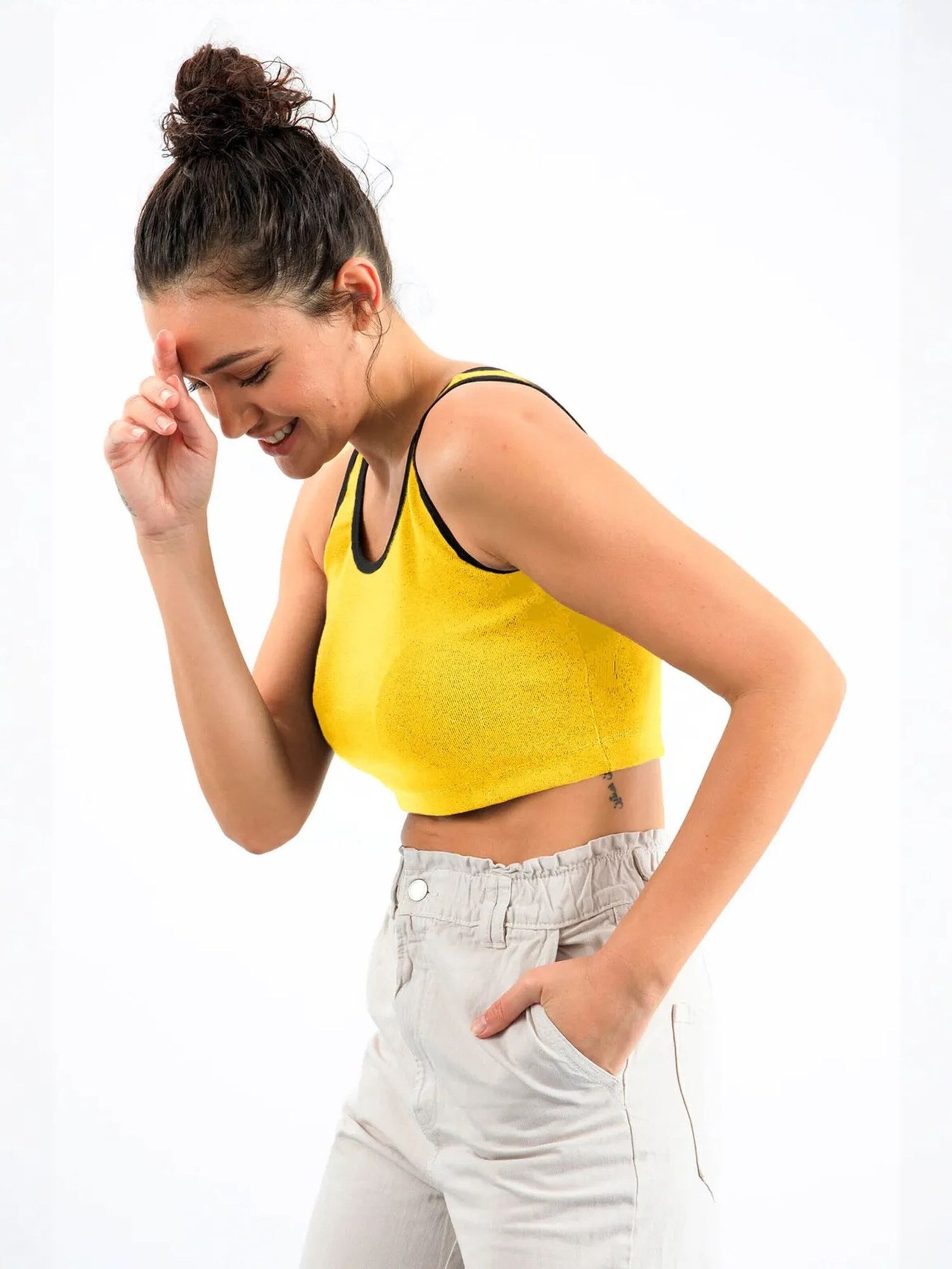 Tommy Life Top in Yellow