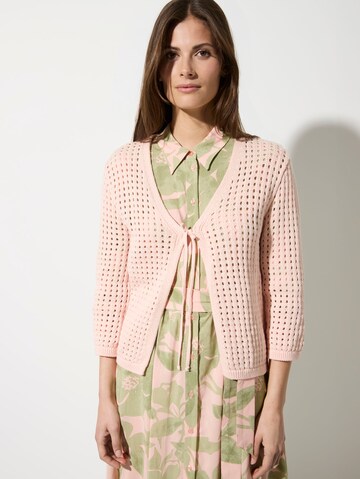 MORE & MORE Knit Cardigan in Pink