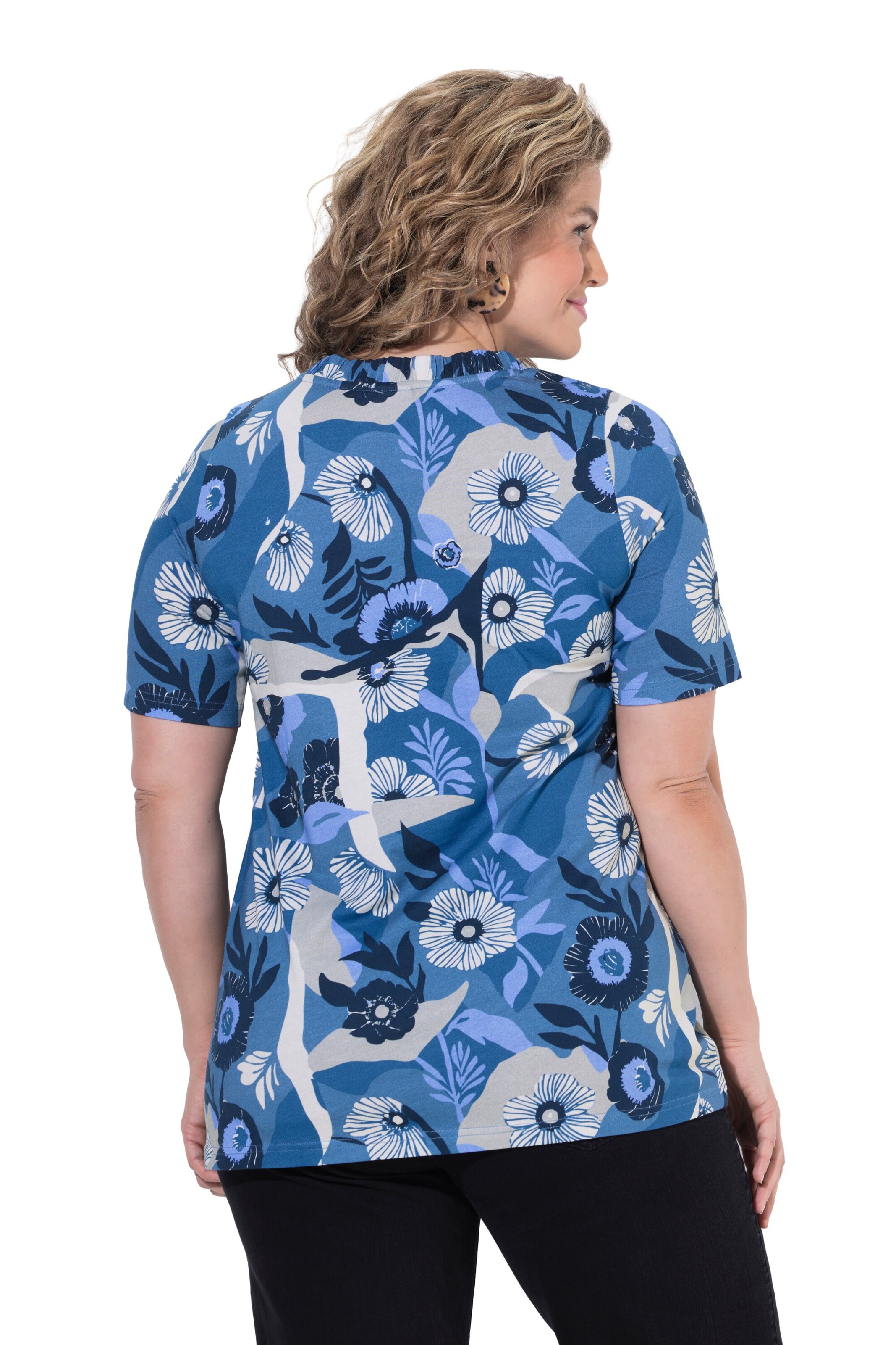 Ulla Popken Shirt in Blau